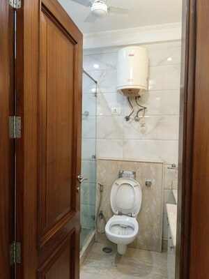 Bathroom in 3 BHK Builder Floor at Greater Kailash ii – for Sale