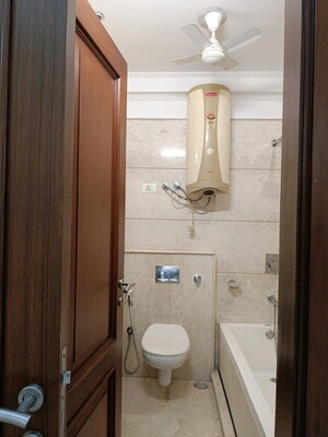 Bathroom in 3 BHK Builder Floor at Greater Kailash ii – for Sale