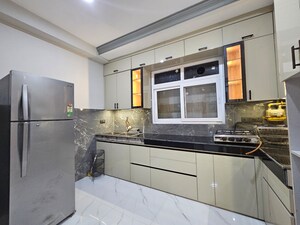 Kitchen in 3 BHK Builder Floor at Saket – for Rent