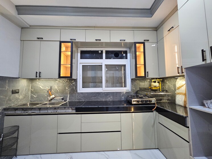 Kitchen, saket 3 Bedroom 1800 Sq.Ft. Builder Floor In Saket Delhi 9485077