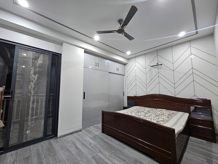 Bedroom, saket 3 Bedroom 1800 Sq.Ft. Builder Floor In Saket Delhi 9485077