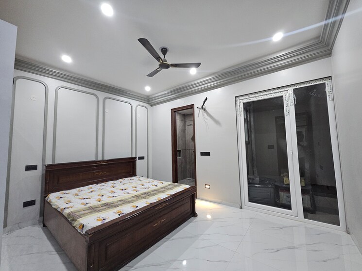 Bedroom, saket 3 Bedroom 1800 Sq.Ft. Builder Floor In Saket Delhi 9485077