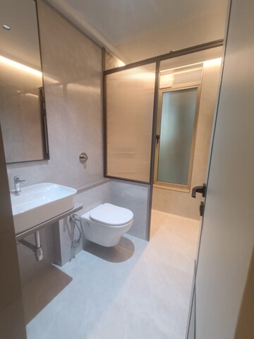 Attached Bathroom in 3 BHK Apartment at Pam Solitaire Castle, Vasai West – for Sale