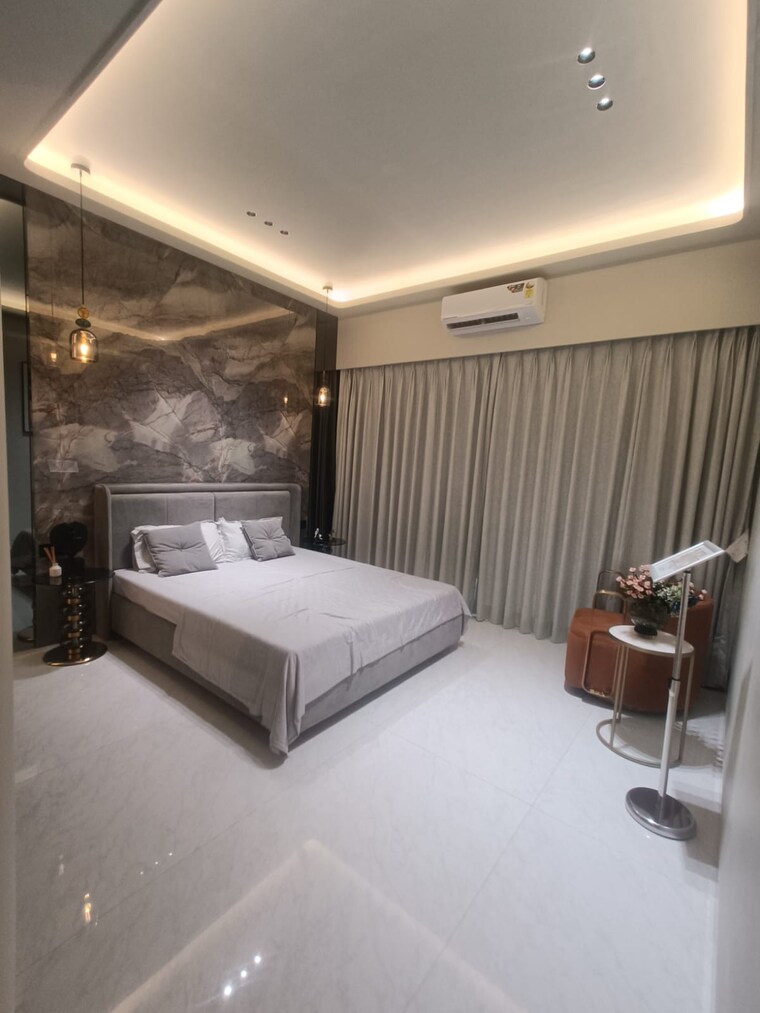 Master Bedroom, pam-solitaire-castle 3 Bedroom 1167 Sq.Ft. Apartment In Vasai West Palghar 9485111