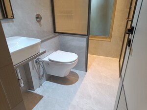 Bathroom in 3 BHK Apartment at Pam Solitaire Castle, Vasai West – for Sale