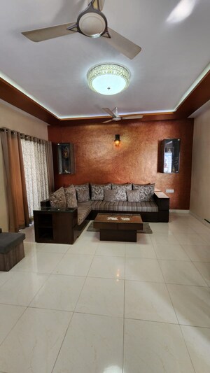 Living Room in 2 BHK Apartment at Gulmohar City, Kharadi – for Rent