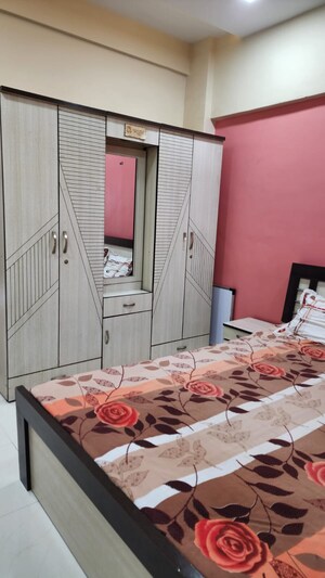 Bedroom in 2 BHK Apartment at Gulmohar City, Kharadi – for Rent