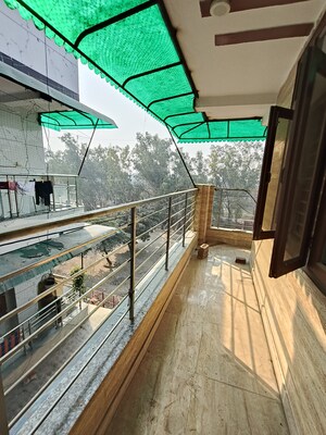 Balcony in 2 BHK Builder Floor at Vipin Garden – for Rent