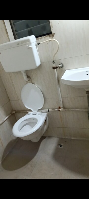 Bathroom in 2 BHK Apartment at Gaurav Woods, Mira Road – for Rent