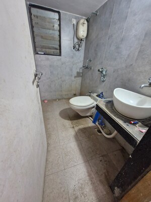 Bathroom in 2 BHK Apartment at Rustomjee Avenue I, Virar West – for Rent
