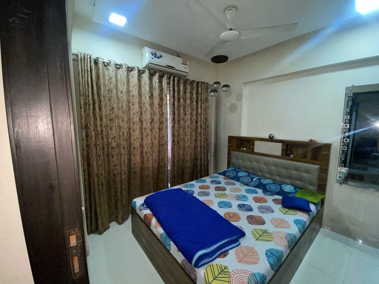 Bedroom, jvm-pearl 1 Bedroom 400 Sq.Ft. Apartment In Kavesar Thane 9485265