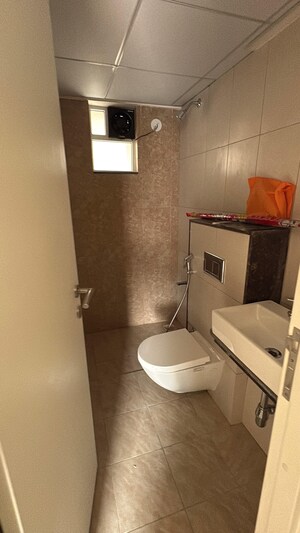 Bathroom in 2 BHK Apartment at Godrej Green Vistas, Mahalunge – for Rent