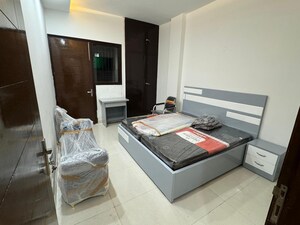 Bedroom in 4 BHK Builder Floor at Ansal Sushant Shopping Arcade, Sector 27 – for Rent