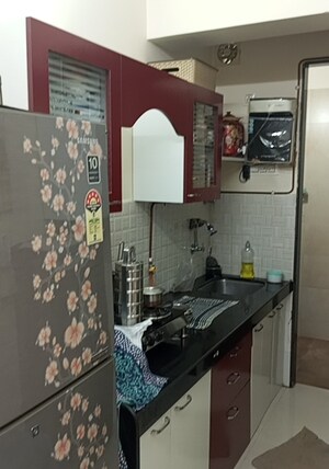 Kitchen in 1 BHK Apartment at Bhoomi Acres, Thane West – for Sale