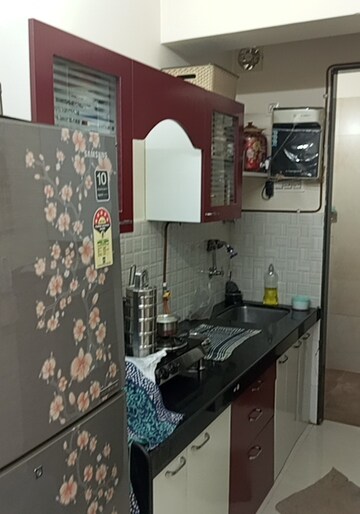 Kitchen in 1 BHK Apartment at Bhoomi Acres, Thane West – for Sale