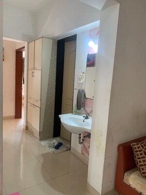 Bathroom in 2 BHK Apartment at Magarpatta Trillium, Hadapsar – for Rent