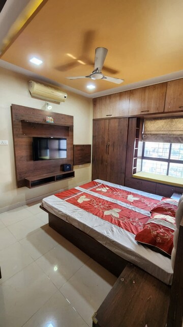 Bedroom in 2 BHK Apartment at Gulmohar City, Kharadi – for Rent