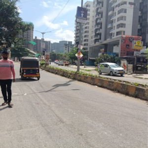  Showroom – Exterior View View at Paranjape Azure, Mumbai Bangalore Highway - for Sale