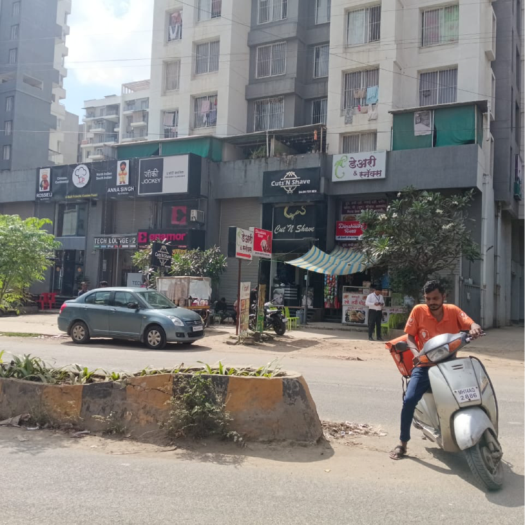 Exterior View, paranjape-azure Commercial Showroom 345 Sq.Ft. In Mumbai Bangalore Highway Pune 9485493