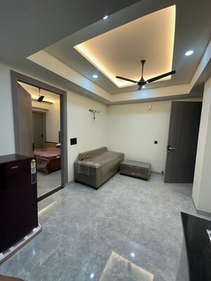 Kitchen in 1.5 BHK Builder Floor at Sector 57 – for Rent