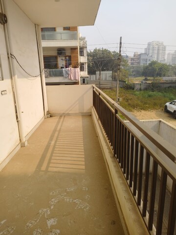 Balcony in 3 BHK Builder Floor at Sector 57 – for Rent