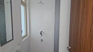 Bathroom in 3 BHK Apartment at Lodha World One, Worli – for Rent