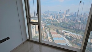 Balcony in 3 BHK Apartment at Lodha World One, Worli – for Rent