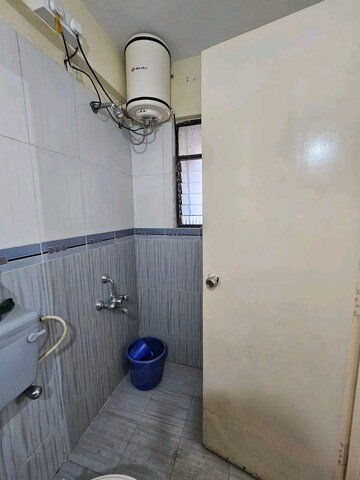 Bathroom in 1 BHK Apartment at Goel Ganga Constella, Kharadi – for Rent