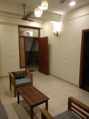 Living Room in 1 BHK Apartment at Geetanjali Enclave – for Rent
