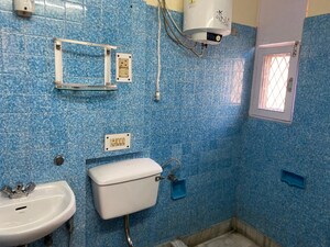Bathroom in 2 BHK Builder Floor at Greater Kailash ii – for Rent