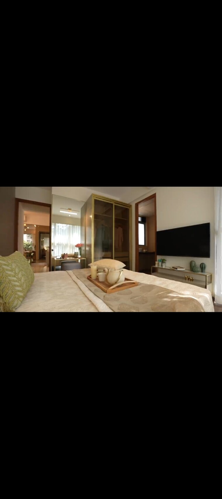 Bedroom, godrej-exquisite 3 Bedroom 922 Sq.Ft. Apartment In Ghodbunder Road Thane 9485641