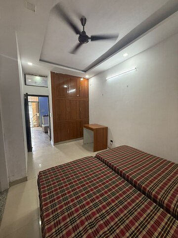 Bedroom in 1.5 BHK Builder Floor at Sector 55 – for Rent