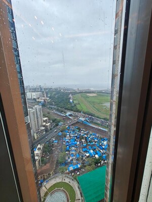 Balcony in 3 BHK Apartment at Runwals The Reserve, Worli – for Rent