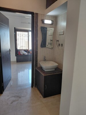 Bathroom in 2 BHK Apartment at Regency Towers, Kavesar – for Rent