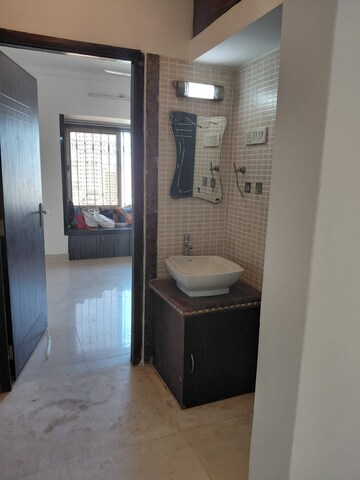 Bathroom in 2 BHK Apartment at Regency Towers, Kavesar – for Rent