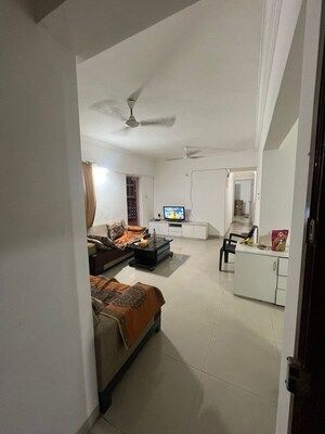 Living Room in 2 BHK Apartment at Goel Ganga Constella, Kharadi – for Sale