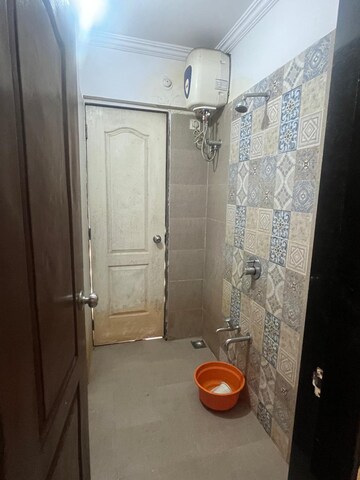 Bathroom in 1 BHK Apartment at Cosmos Enclave, Kasarvadavali – for Rent