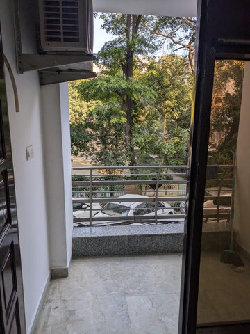 Balcony in 2 BHK Apartment at Lajpat Nagar 4 – for Rent