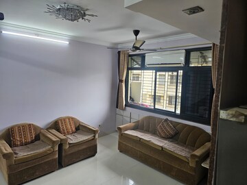 Living Room in 3 BHK Penthouse at Ashoka CHS, Vasant Vihar – for Sale