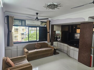 Living Room in 3 BHK Penthouse at Ashoka CHS, Vasant Vihar – for Sale