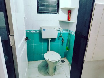 Bathroom in 2 BHK Apartment at Prayeja City CHS, Nanded Fata – for Rent