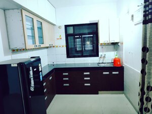 Kitchen in 2 BHK Apartment at Prayeja City CHS, Nanded Fata – for Rent