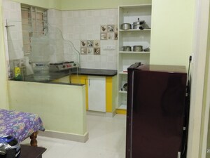 Kitchen in 1 BHK Independent House at Rt Nagar – for Rent
