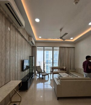 Staircase in 3 BHK Apartment at Prabhadevi – for Rent