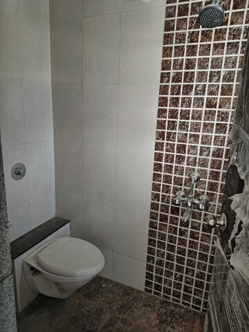 Bathroom in 1 BHK Apartment at Ashish Laxmi Angan, Vadgaon Budruk – for Rent