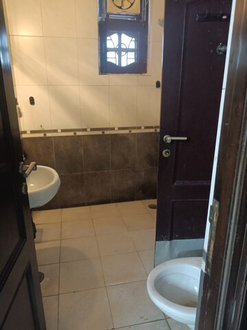 Bathroom in 3 BHK Builder Floor at Preet Vihar – for Rent