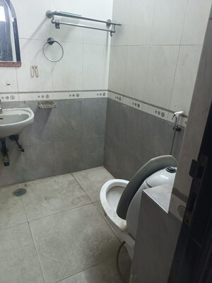 Bathroom in 3 BHK Builder Floor at Preet Vihar – for Rent