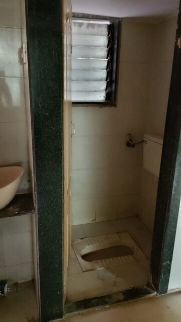Bathroom in 1 BHK Apartment at Teerth Raj, Bhayandar East – for Rent