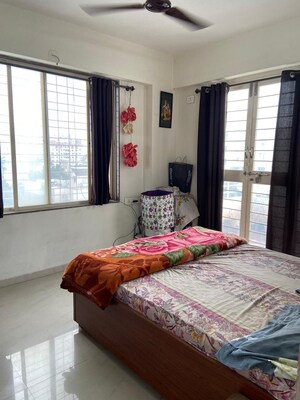 Bedroom in 1 BHK Apartment at Mittal Sun Universe, Sinhagad Road – for Rent