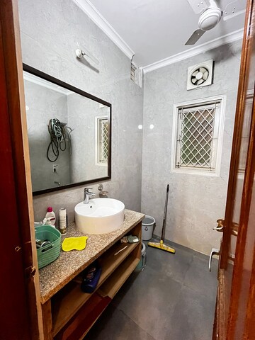 Kitchen in 2 BHK Builder Floor at Saket – for Rent